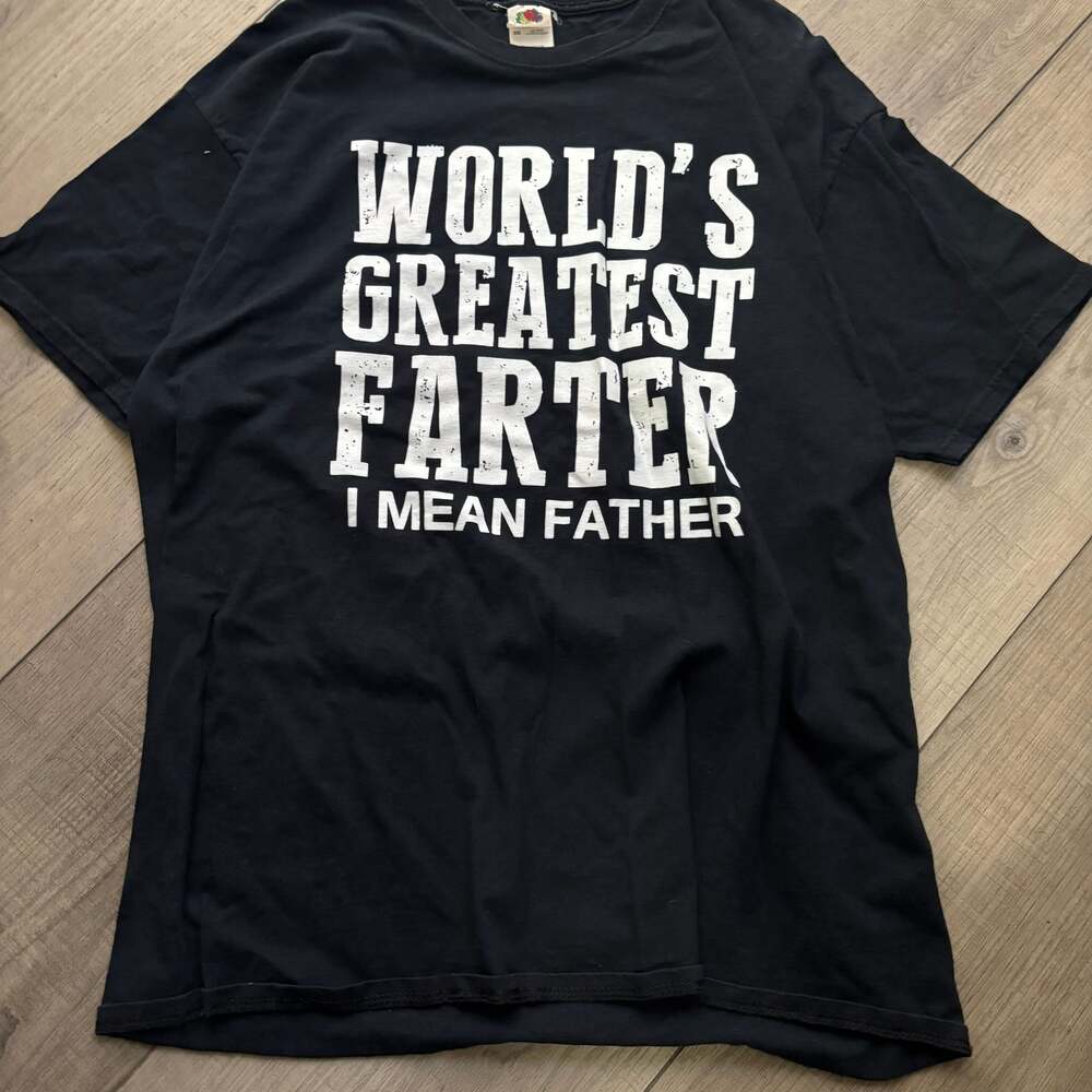 World's Greatest Farter I Mean Father Graphic T-Shirt